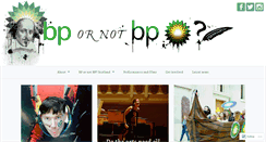 Desktop Screenshot of bp-or-not-bp.org